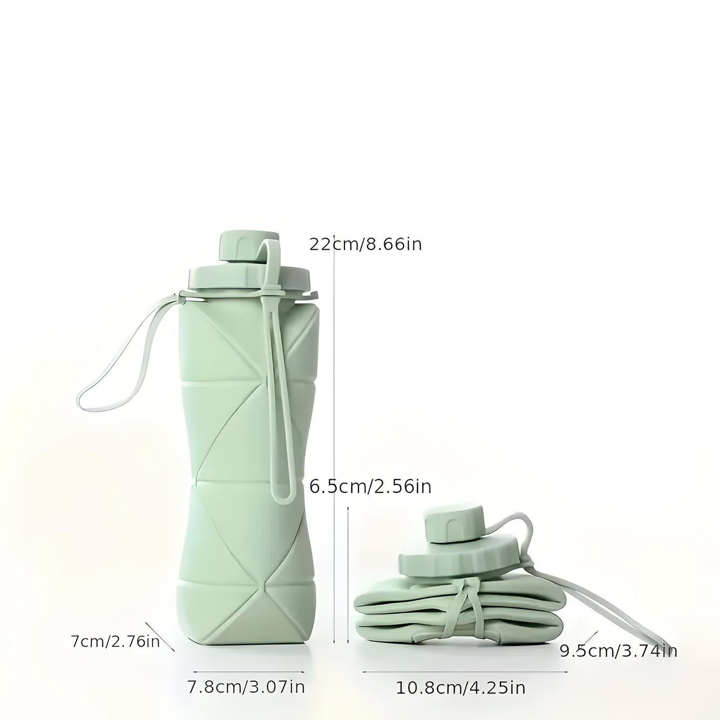 Collapsible Travel Water Bottle